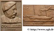 FRANCE Plaquette, Commandant Malbert, L’Iroise PERSONNAGES 1949 (55mm, 78,55g, 9h) -