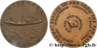 FRANCE Médaille, Royal Interocean Lines MER ET MARINE : PAQUEBOTS, NAVIRES, BATEAUX n.d. (80,5mm, 186,08g, 12h) -