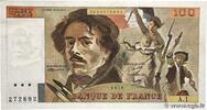 FRANCE 100 Francs DELACROIX FRANCE 100 Francs DELACROIX 1978 VF+ -