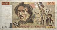 FRANCE 100 Francs DELACROIX modifié FRANCE 100 Francs DELACROIX modifié 1988 F- -