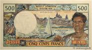 NEW CALEDONIA 500 Francs NEW CALEDONIA 500 Francs 1970 AU+ -
