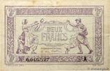 FRANCE 2 Francs TRÉSORERIE AUX ARMÉES FRANCE 2 Francs TRÉSORERIE AUX ARMÉES 1917 VF+ -
