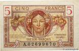 FRANCE 5 Francs TRÉSOR FRANÇAIS FRANCE 5 Francs TRÉSOR FRANÇAIS 1947 XF -