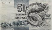 FAEROE ISLANDS 50 Kronur FAEROE ISLANDS 50 Kronur 2001 UNC -