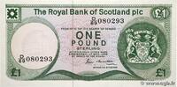 SCOTLAND 1 Pound SCOTLAND 1 Pound 1986 UNC -