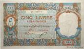 LEBANON 5 Livres LEBANON 5 Livres 1945 F+ -