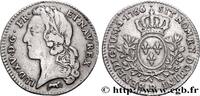 FRANCE Cinquième d’écu aux branches d’olivier, tête ceint LOUIS XV THE BELOVED Orléans 1766 (26mm, 5,74g, 6h) -
