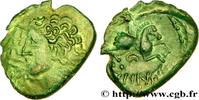 FRANCE Bronze EPENOS GALLIA BELGICA - MELDI (Area of Meaux) c. 60-40 AC. (17,5mm, 3,27g, 3h) -