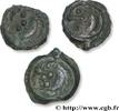 FRANCE Lot de 3 potins au sanglier enseigne GALLIA - AULERCI EBUROVICES (Area of Évreux) Évreux (27) c. 60-50 AC. (mm, g, h) -
