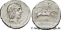 THE REPUBLIC (280 BC to 27 BC) Denier CALPURNIUS Rome 90 AC. (19,5mm, 3,87g, 1h) -