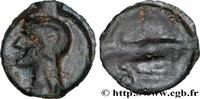 FRANCE Potin MA au taureau à droite BITURIGES CUBI, UNSPECIFIED c. Ier siècle avant J.-C. (18,5mm, 3,77g, 3h) -