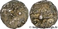 FRANCE Obole à la croix, MASO tête à droite, type du coin GALLIA BELGICA - SEQUANI (Area of Besançon) c. 80-50 AC. (9,5mm, 0,45g, 3h) -