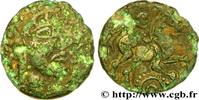 FRANCE Bronze au cheval AMBIANI (Area of Amiens) Amiens (80) c. 60-50 AC. (14mm, 1,34g, 9h) -