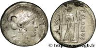 THE REPUBLIC (280 BC to 27 BC) Denier CLAUDIA Rome 42 AC. (19,5mm, 3,84g, 7h) -