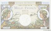FRANCE 1000 Francs COMMERCE ET INDUSTRIE FRANCE 1000 Francs COMMERCE ET INDUSTRIE 1941 XF+ -