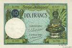 MADAGASCAR 10 Francs 1948 MADAGASCAR 10 Francs 1948 UNC- fST+ 93.85 US$ Tax included +  21.12 US$ shipping