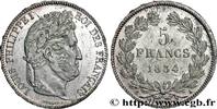 FRANCE 5 francs IIe type Domard LOUIS-PHILIPPE I Paris 1834 (37mm, 24,94g, 6h) -