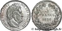 FRANCE 5 francs IIe type Domard LOUIS-PHILIPPE I Paris 1834 (37mm, 24,85g, 6h) -