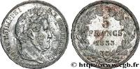FRANCE 5 francs IIe type Domard LOUIS-PHILIPPE I Nantes 1833 (37mm, 24,72g, 6h) -