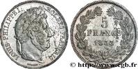 FRANCE 5 francs IIe type Domard LOUIS-PHILIPPE I Nantes 1833 (37,24mm, 25,02g, 6h) -