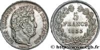 FRANCE 5 francs IIe type Domard LOUIS-PHILIPPE I Nantes 1833 (37,61mm, 24,80g, 6h) -