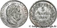 FRANCE 5 francs IIe type Domard LOUIS-PHILIPPE I Nantes 1833 (37,51mm, 24,91g, 6h) -