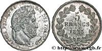 FRANCE 5 francs IIe type Domard LOUIS-PHILIPPE I Nantes 1833 (37,19mm, 25g, 6h) -