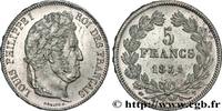 FRANCE 5 francs IIe type Domard LOUIS-PHILIPPE I Nantes 1834 (37mm, 24,98g, 6h) -