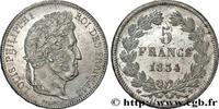 FRANCE 5 francs IIe type Domard LOUIS-PHILIPPE I Nantes 1834 (37mm, 25,05g, 6h) -