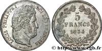 FRANCE 5 francs IIe type Domard LOUIS-PHILIPPE I Nantes 1834 (37mm, 24,90g, 6h) -