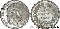 FRANCE 5 francs IIe type Domard LOUIS-PHILIPPE I Nantes 1834 (37mm, 25,09g, 6h) -