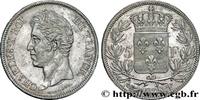 FRANCE 5 francs Charles X, 2e type CHARLES X Nantes 1828 (37mm, 25,04g, 6h) -