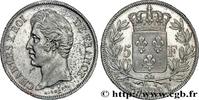 FRANCE 5 francs Charles X, 2e type CHARLES X Nantes 1829 (37mm, 25,09g, 6h) -