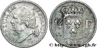 FRANCE 1/4 franc Louis XVIII LOUIS XVIII Rouen 1818 (15mm, 1,25g, 5h) -