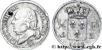 FRANCE 1/4 franc Louis XVIII LOUIS XVIII Rouen 1822 (15mm, 1,25g, 6h) -