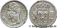 FRANCE 1/4 franc Charles X CHARLES X Lille 1830 (15,06mm, 1,23g, 6h) -