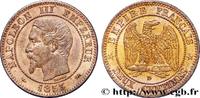 FRANCE Deux centimes Napoléon III, tête nue SECOND EMPIRE Lyon 1853 (20mm, g, 6h) -