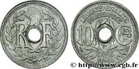 FRANCE 10 centimes Lindauer, petit module PROVISIONAL GOVERNEMENT OF THE FRENCH REPUBLIC Beaumont-Le-Roger 1946 (17mm, 1,50g, 6h) -