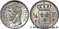 FRANCE 1/4 franc Charles X CHARLES X Lille 1827 (15,02mm, 1,18g, 6h) -