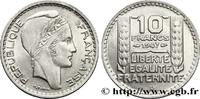 FRANCE 10 francs Turin, petite tête IV REPUBLIC Beaumont-Le-Roger 1947 (26mm, 7g, 6h) -