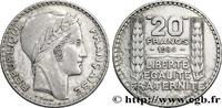 FRANCE 20 francs Turin III REPUBLIC 1936 (35mm, 20g, 6h) -
