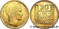 FRANCE Essai de 20 francs Turin en bronze-aluminium III REPUBLIC Paris 1929 (34,98mm, 17,56g, 6h) -