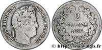 FRANCE 2 francs Louis-Philippe LOUIS-PHILIPPE I Lille 1836 (27mm, 10g, 6h) -