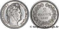 FRANCE 2 francs Louis-Philippe LOUIS-PHILIPPE I Strasbourg 1847 (27mm, 10g, 6h) -