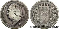 FRANCE 2 francs Louis XVIII LOUIS XVIII Lille 1822 (27mm, 10g, 6h) -