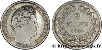 FRANCE 2 francs Louis-Philippe LOUIS-PHILIPPE I Paris 1845 (27mm, 10g, 6h) -