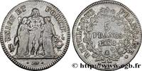 FRANCE 5 francs Union et Force, Union desserré, avec glan DIRECTOIRE Bordeaux 1797 (37mm, 25g, 6h) -