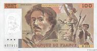 FRANCE 100 Francs DELACROIX imprimé en continu FRANCE 100 Francs DELACROIX imprimé en continu 1993 UNC- -