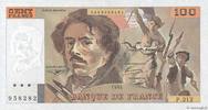 FRANCE 100 Francs DELACROIX imprimé en continu FRANCE 100 Francs DELACROIX imprimé en continu 1993 AU -