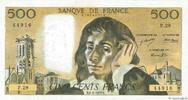 FRANCE 500 Francs PASCAL FRANCE 500 Francs PASCAL 1972 AU- -